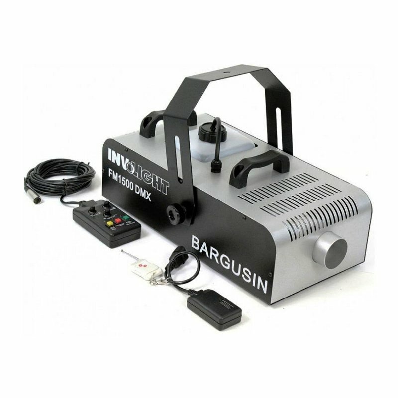 INVOLIGHT FM1500DMX - генератор дыма 1500 Вт, DMX-512, пульт ДУ