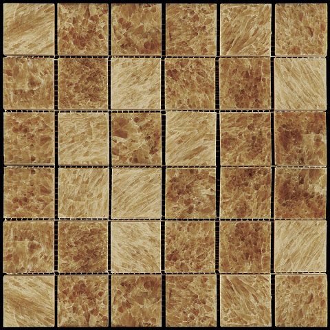 Мозаика из оникса Natural Adriatica M072-48P (M073Y-48P) (4,8х4,8) 30,5х30,5