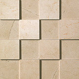 Керамическая плитка ATLAS CONCORDE marvel wall beige mosaicо 3d 30x30