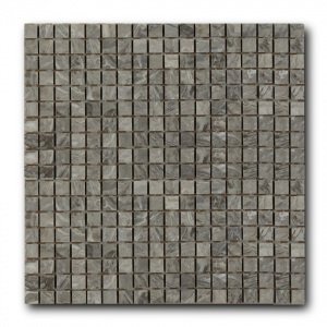 Мозаика из натурального камня ArtNatura Marble Mosaic Bardiglio Extra (плитка 15x15 мм), лист 305x305 мм (0,47 м2/упак.)