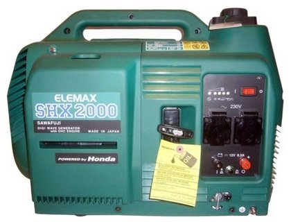 Бензиновый генератор ELEMAX SHX2000-R (1500 Вт)