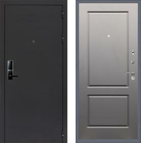 Дверь входная (стальная, металлическая) Сенатор Практик 3К Electro 5230 ФЛ-117 quot;Грей Софт (Серый светлый)quot; с электронным замком
