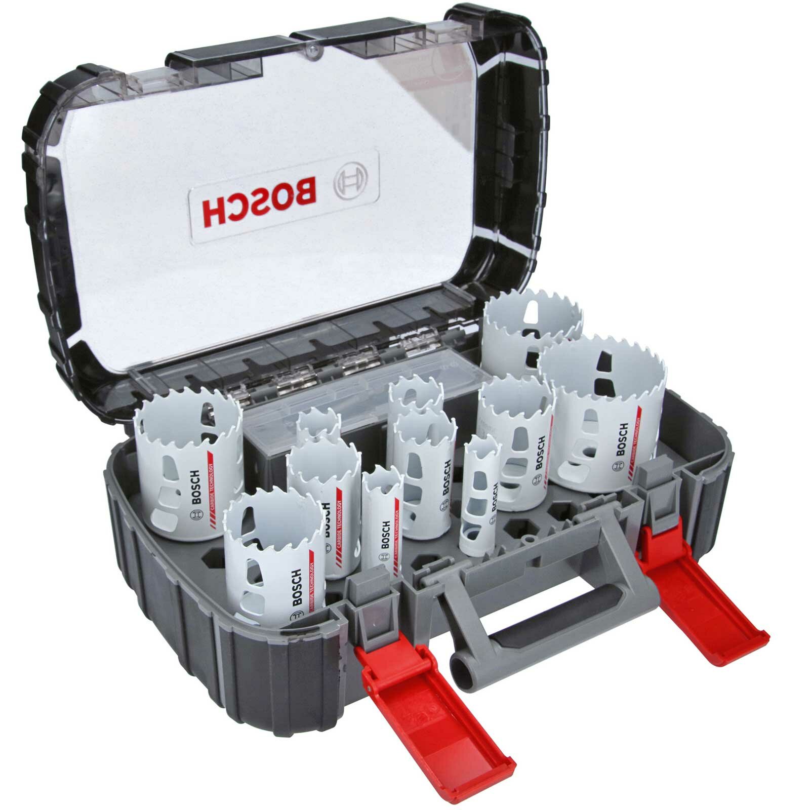 Универсальный набор твердосплавных коронок Bosch Endurance for Heavy Duty, 13 шт. (2608594185)