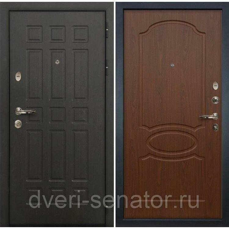 Лекс 8 Сенатор цвет №12 Береза мореная входные металлические двери в квартиру