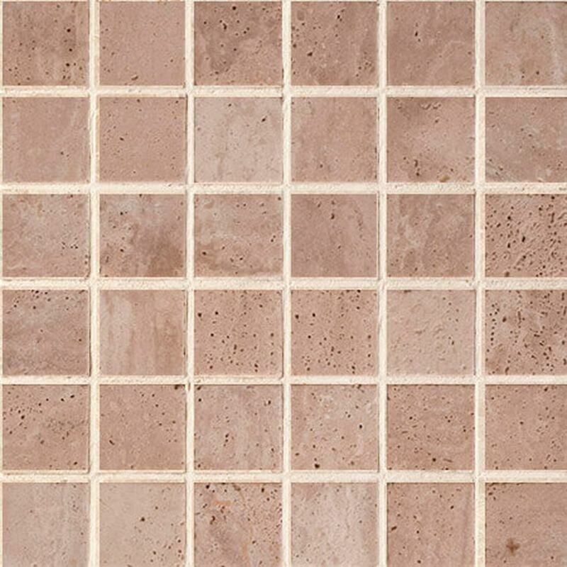 Мозаика Mos.Turkish Travertine Tumbled+Sealed 5x5 CV20144 30,5x30,5 COLORI VIVA CV20144