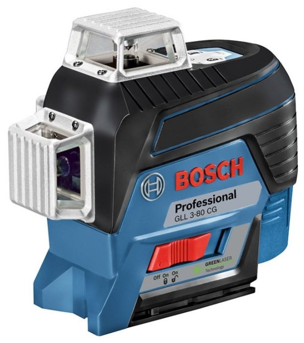 Лазерный уровень самовыравнивающийся BOSCH GLL 3-80 CG Professional + L-BOXX 136 + BM 1 (0601063T00)
