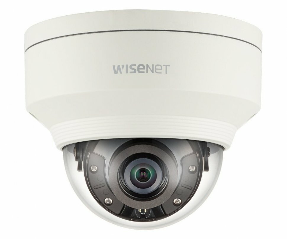 Samsung Wisenet XNV-8020R 5 Мп уличная купольная IP видеокамера с подсветкой до 30м, c PoE