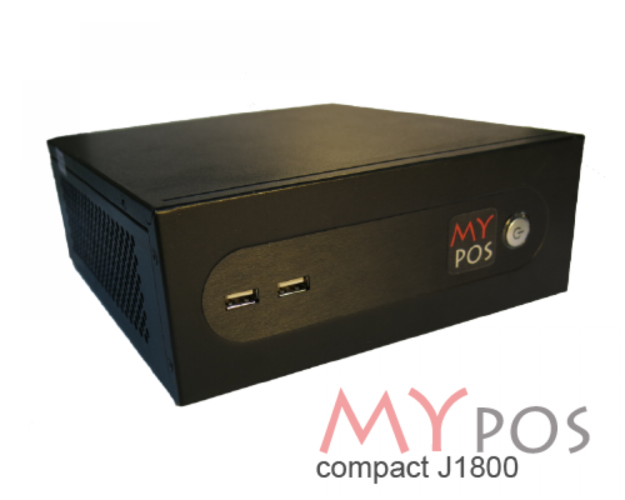 POS-компьютер myPOS compact J1800, RAM 2Gb, SSD 60GB, 8 USB, 2 COM, PS/2, LPT, без ОС