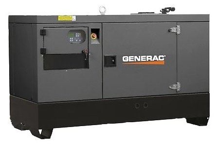 Дизельный генератор Generac PME30S в кожухе с АВР (24400 Вт)