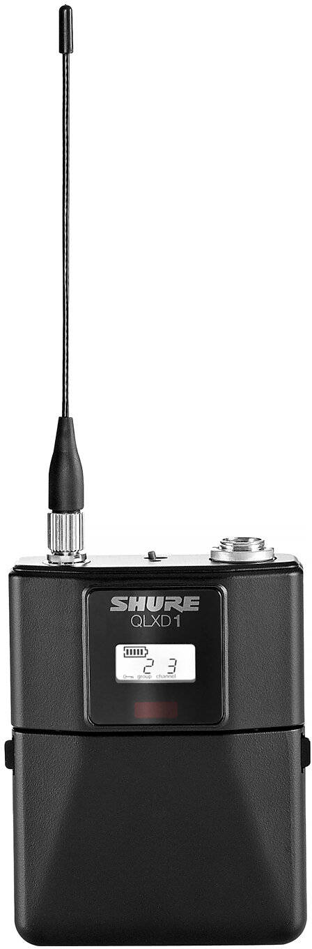 Приемники и передатчики Shure QLXD1 G51 QLXD, частотный диапазон 470-534 МГц