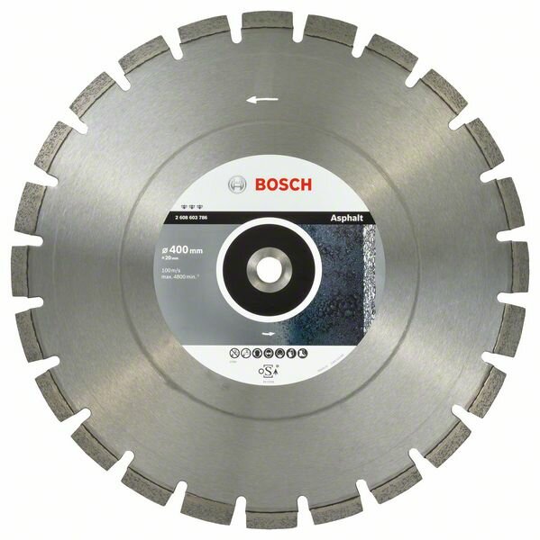 Алмазный диск Bosch Best for Asphalt 400-20 (2608603786)
