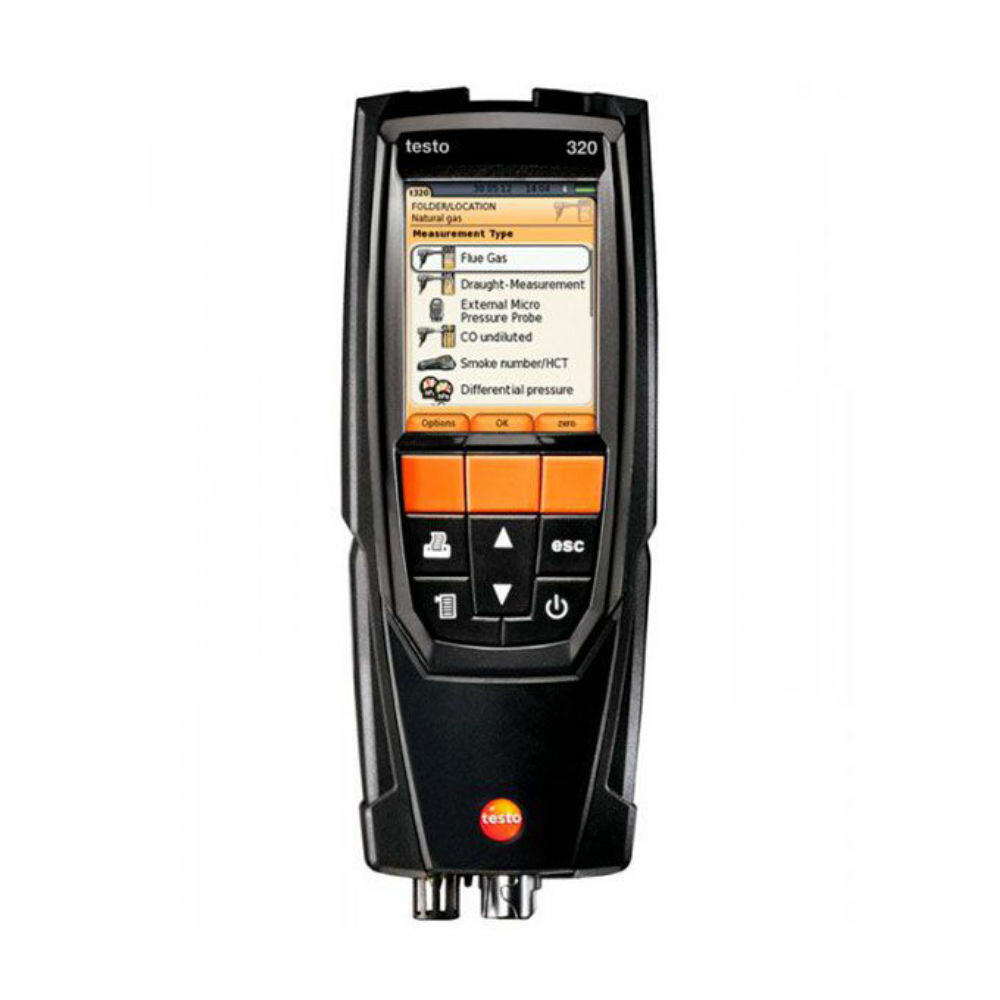 Газоанализатор 320 с H2-компенсацией + Testo 510i