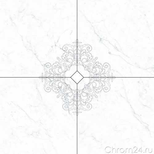 Vallelunga Cut On Size Composizione Decoro Carrara керамогранит (120 x 120 см) (6000605)