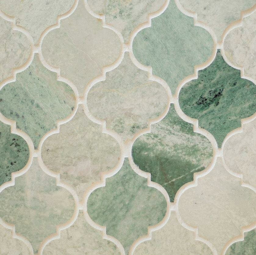 Мозаика ORRO Stone Rovena Green 33.5x25