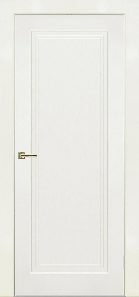 Дверь Фрамир MODERN эмаль ПГ EMMA 1 Цвет:Кремово-белый