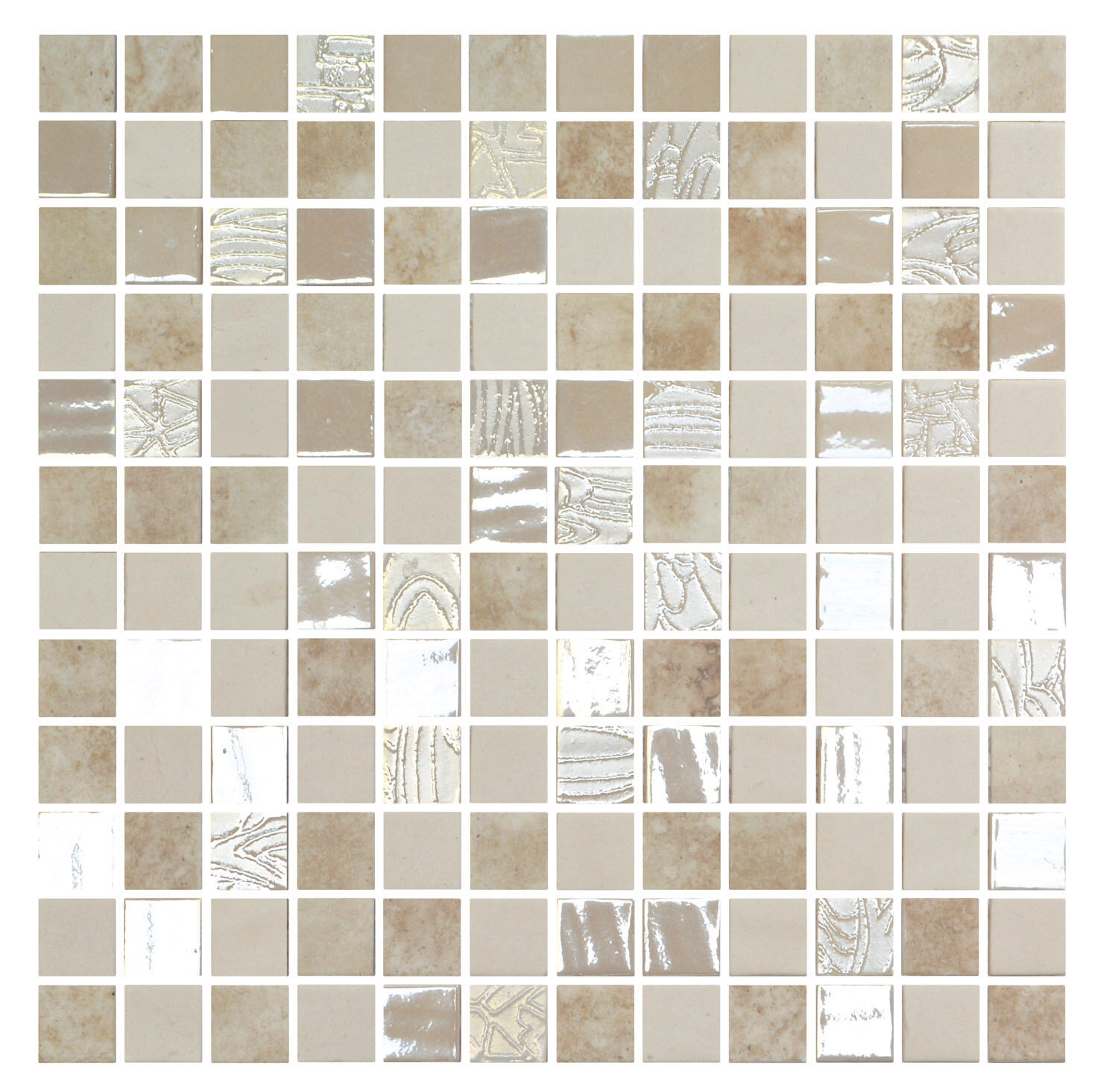 Мозаика облицовочная стеклянная Onix Mosaico Lush stones 2003285_Palmyra ( м2)