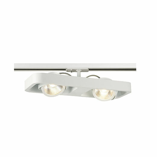 1Phase-Track, Lynah Double Светильник C Cob Led 2X 10Вт (21Вт), 3000К, 1320Lm, 24°, Белый