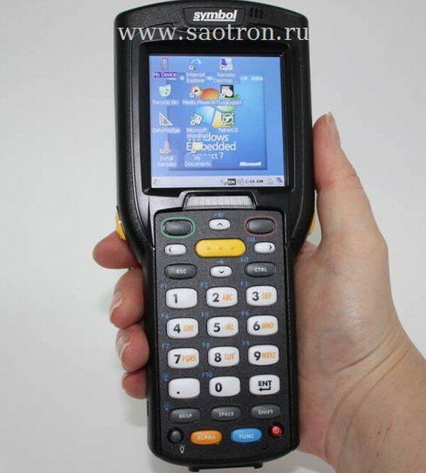 терминал сбора данных zebra / motorola symbol mc32n0-rl2hcle0a (wlan/bt, rotating head, 1d laser, color-touch display, 28 key, hi.bat, ce 7.x pro, 512mb ram/2gb rom) MC32N0-RL2HCLE0A