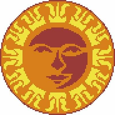 Панно Alzare из мозаики Солнце B (2x2) 200.5x200.5