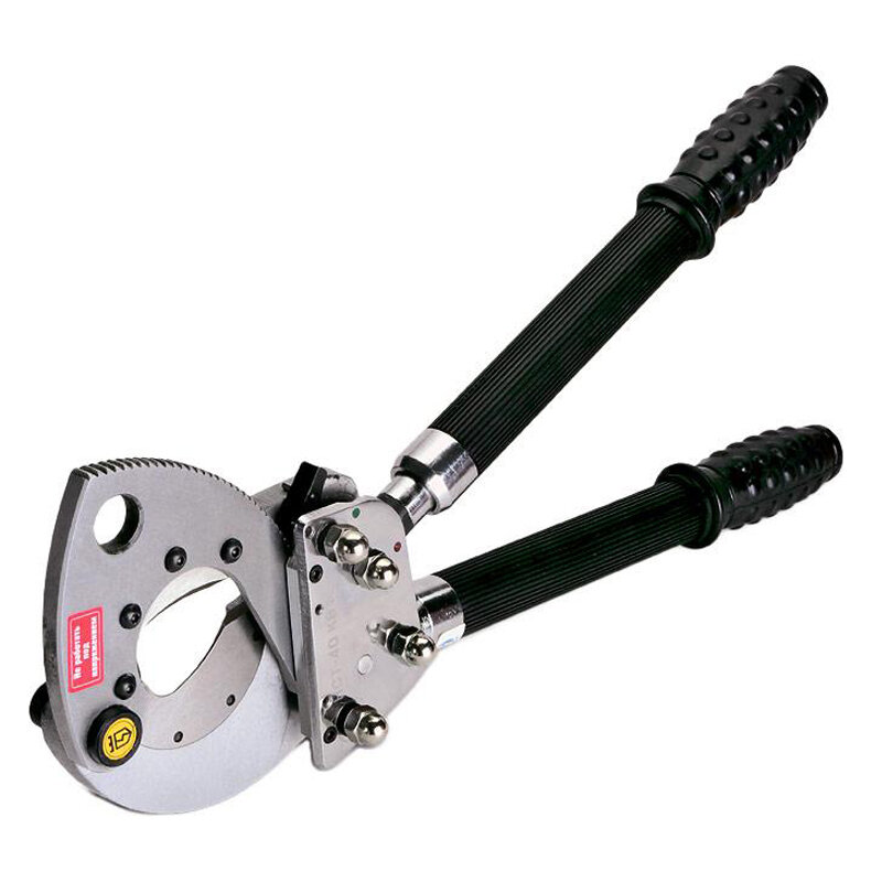 Секторные ножницы НСТ-40 со сменными лезвиями для резки стальных канатов, проводов АС и бронированных кабелей {53809}