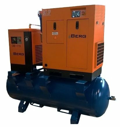 Компрессор масляный BERG Compressors ВК-11РО-500 7, 500 л, 11 кВт