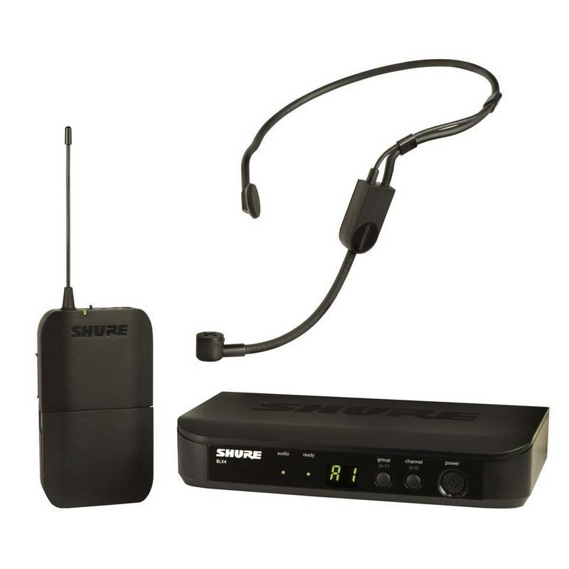 SHURE BLX14E/P31 M17 радиосистема UHF, 1 головной микрофон