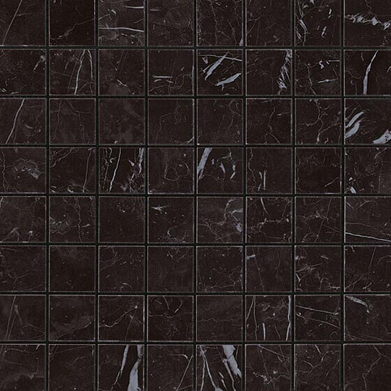 Керамическая мозаика Мозаика ATLAS CONCORDE MARVEL STONE Nero Marquina Mosaico Matt 30х30 (м2)