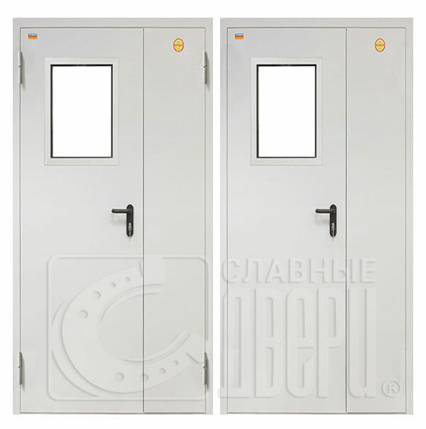 Противопожарная дверь Промет ДПС 2 (EIS 60) Серый