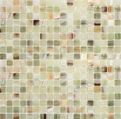 Мозаика Caramelle Pietrine Onice Jade Verde Pol 30.5x30.5