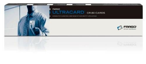 Пластиковая карта Fargo 82289, усиленные пластиковые карты FARGO UltraCard PC для печати HDP и лазерной гравировки, упаковка 500 шт