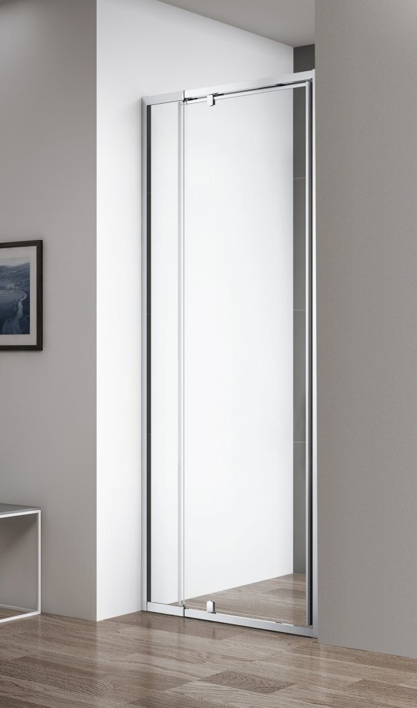 Душевая дверь Cezares Variante VARIANTE-B-1-100/110-C-Cr распашная в проем (правая/левая) стекло /профиль хром