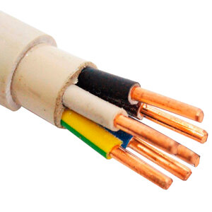 Севкабель кабель силовой NYMнг-LS 5х4мм (100м) ГОСТ / севкабель провод силовой NYM нг-LS 5х4мм (100м) ГОСТ