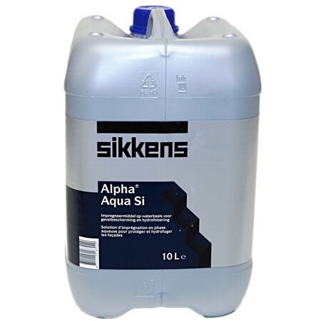 Грунт гидрофобный для фасадов Sikkens Alpha Aqua SI / Сиккенс Альфа Аква (10 л)