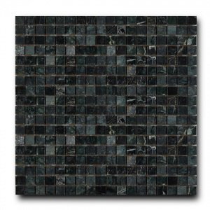 Мозаика из натурального камня ArtNatura Marble Mosaic Green Tinos (плитка 15x15 мм), лист 305x305 мм (0,47 м2/упак.)