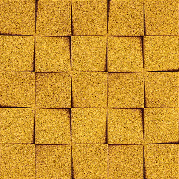 Muratto 3D панели Organic Blocks Minichock Yellow MUOBMIN03