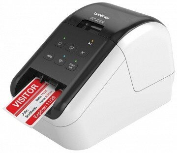 Принтер для печати наклеек QL-810W (авторезак, ленты до 62 мм, до 110 наклеек/мин, 300 т/д, WiFi)