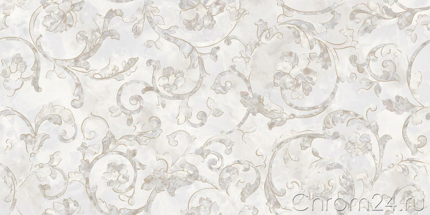 Versace Emote Floreale Onice Bianco керамогранит (78 x 39 см) (262550)