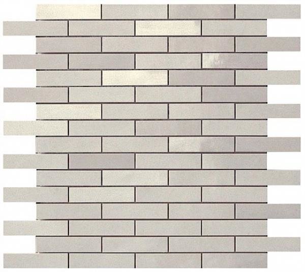 Мозаика Atlas Concorde Dwell Silver Mosaico Brick 30.5x30.5