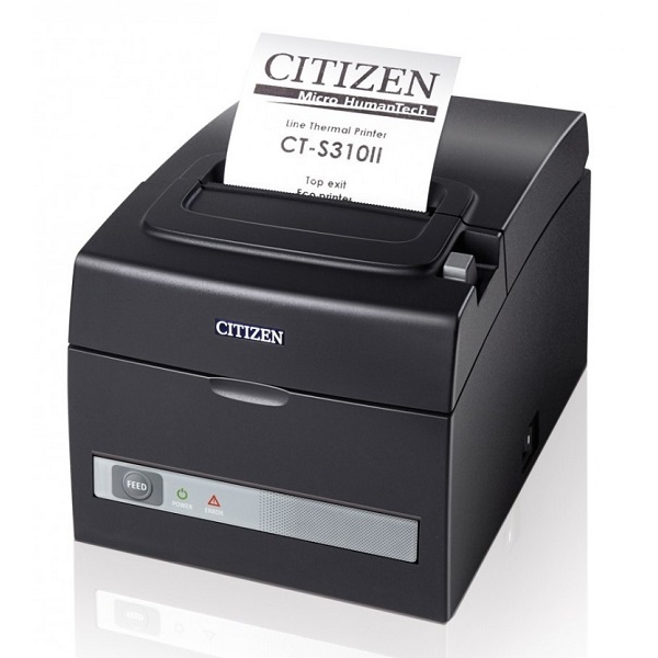 POS принтер Citizen CT-S310II, черный, Ethernet, USB