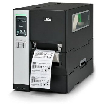 Принтер этикеток термотрансферный TSC MH640P, Touch LCD, 600 dpi, 152 мм/с, 114 мм, USB, 2хUSB Host, RS, Ethernet, внутр. смотчик (99-060A054-0302)