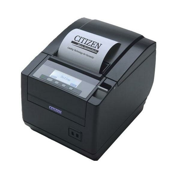 POS принтер Citizen CT-S801, черный, No interface