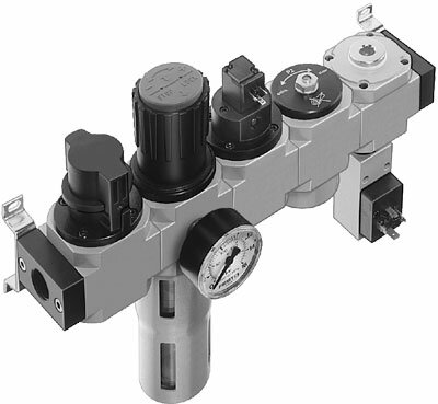 Блок подготовки воздуха Festo LFR-1/4-D-MINI-KG-A