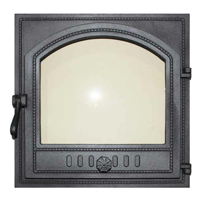 Fireway дверца K505 топочная 410х410мм со стеклом