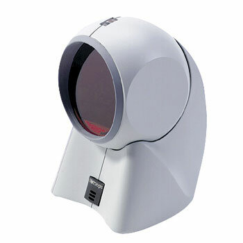 Сканер штрих-кода Metrologic 7120 Orbit, лазерный, стационарный - ручной, многоплоскостной, KB, серый.