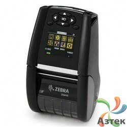 Принтер этикеток Zebra ZQ610 термо 203 dpi темный, LCD, Bluetooth 4.0, USB, ZQ61-AUFAE10-00