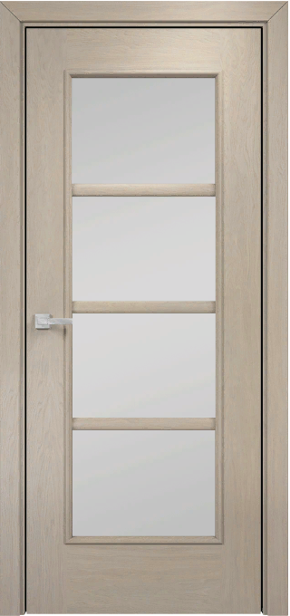 Оникс / Фортрез Межкомнатная дверь шпон Модерн со стеклом от производителя Цвет: мокко