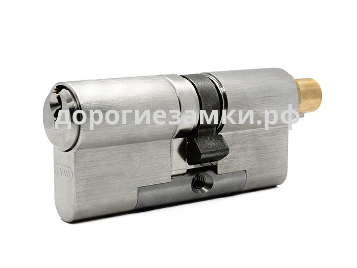 Цилиндр EVVA EPS ключ-вертушка (размер 51x56 мм) - Никель (5 ключей)