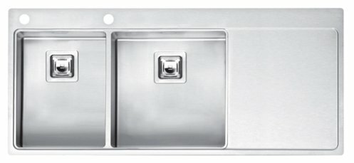 Интегрированная кухонная мойка Reginox Nevada 30-40 left 116х51см нержавеющая сталь