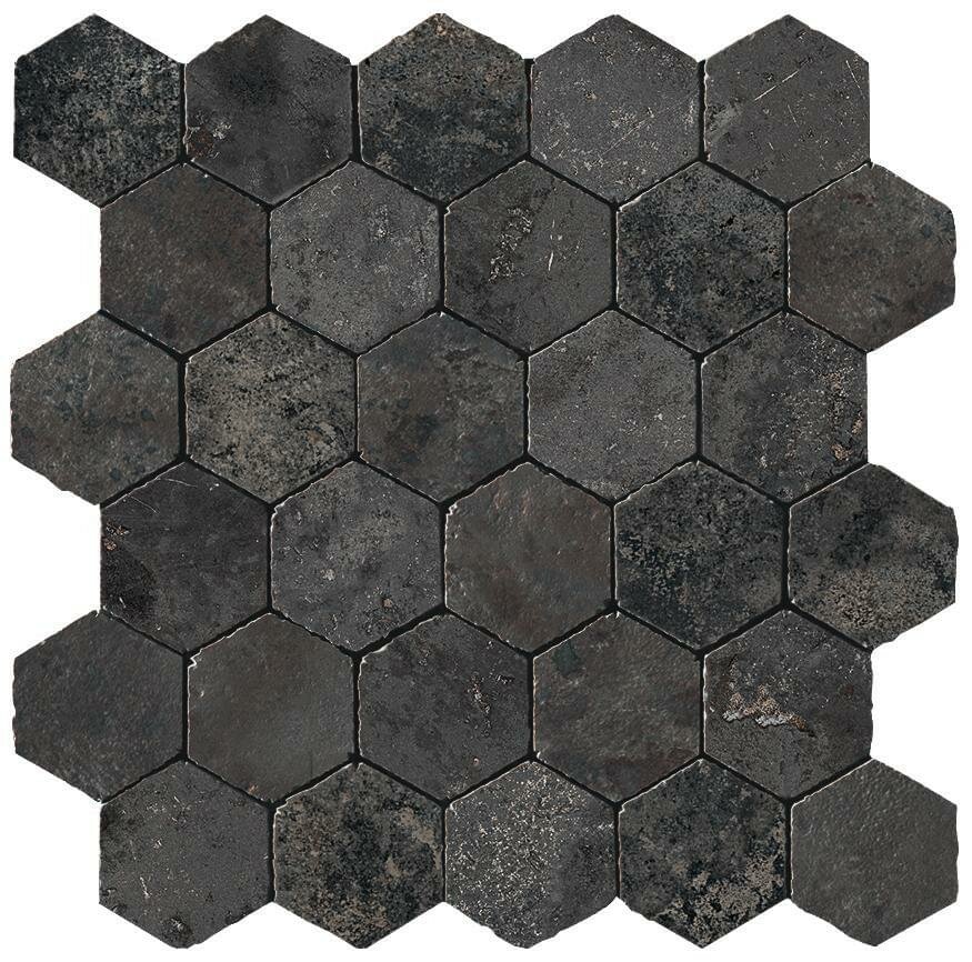 Мозаика Atlas Concorde Aix Fumee Honeycomb Tumbled 30x31