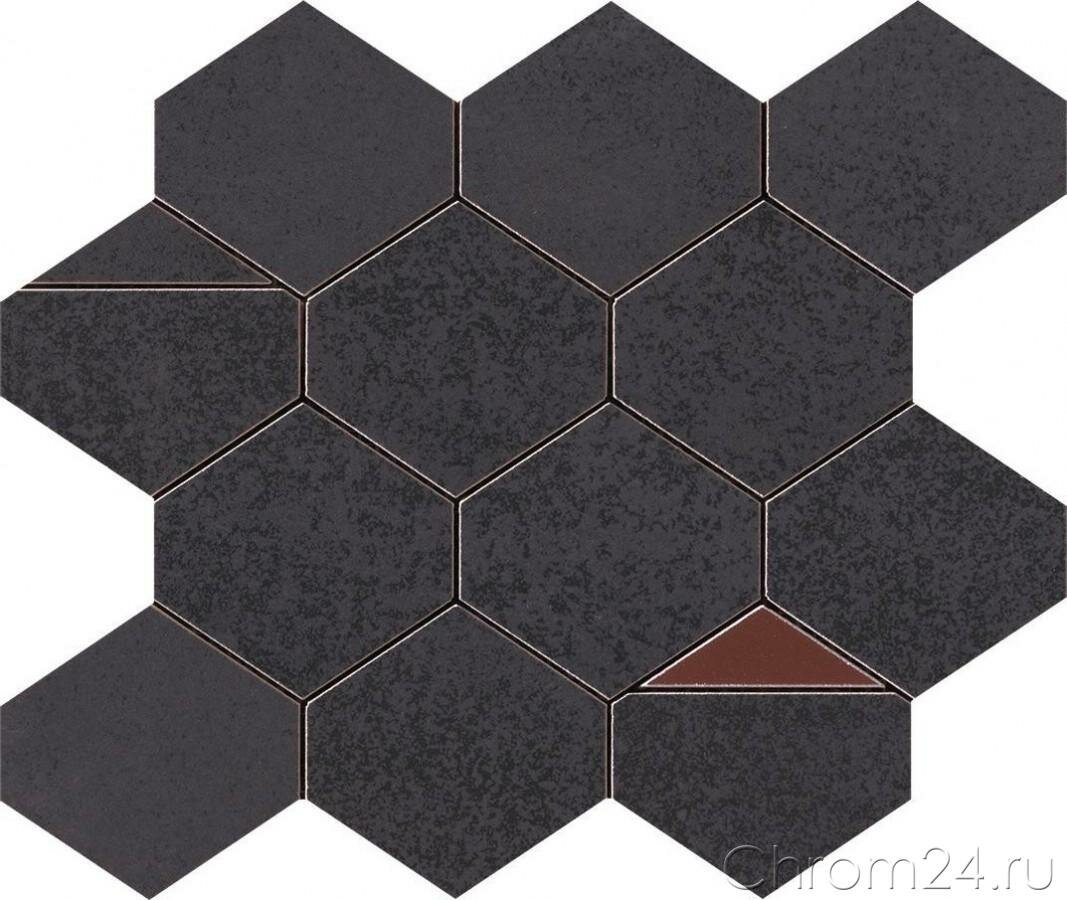 Atlas Concorde Blaze Iron Mosaico Nest керамическая плитка (29,4 x 25,8 см) (9BNI)